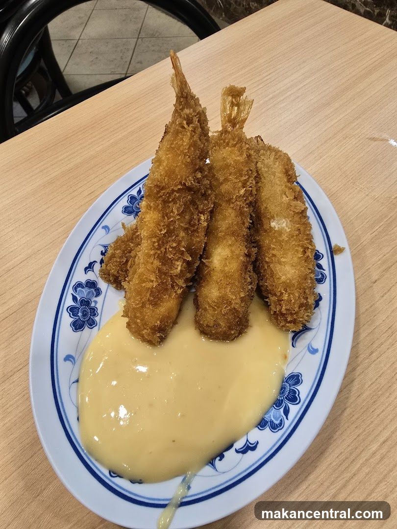 Fried Shrimp with Sauce