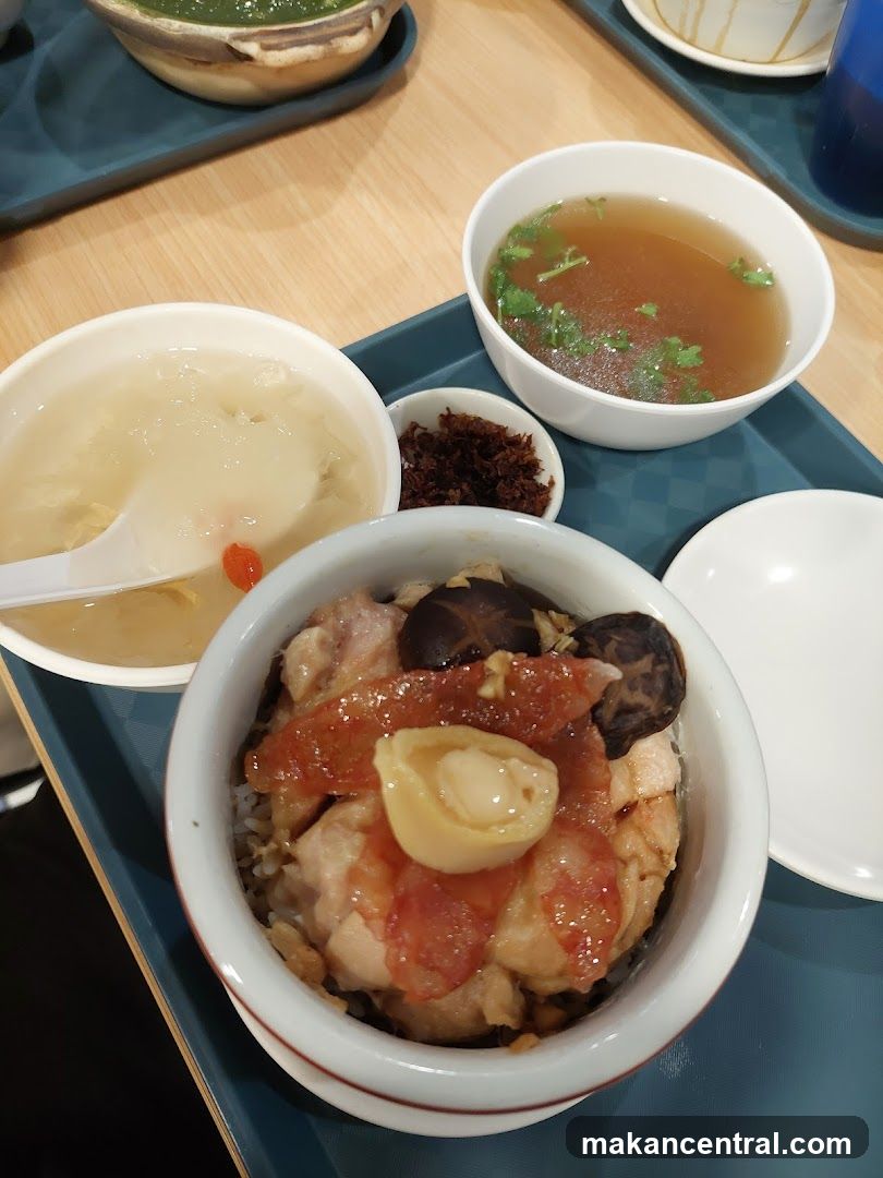 Steamed Rice with Toppings