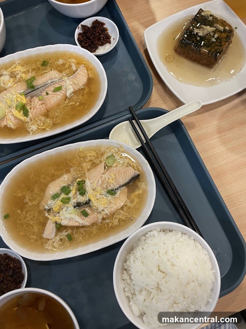 Salmon Soup with Rice