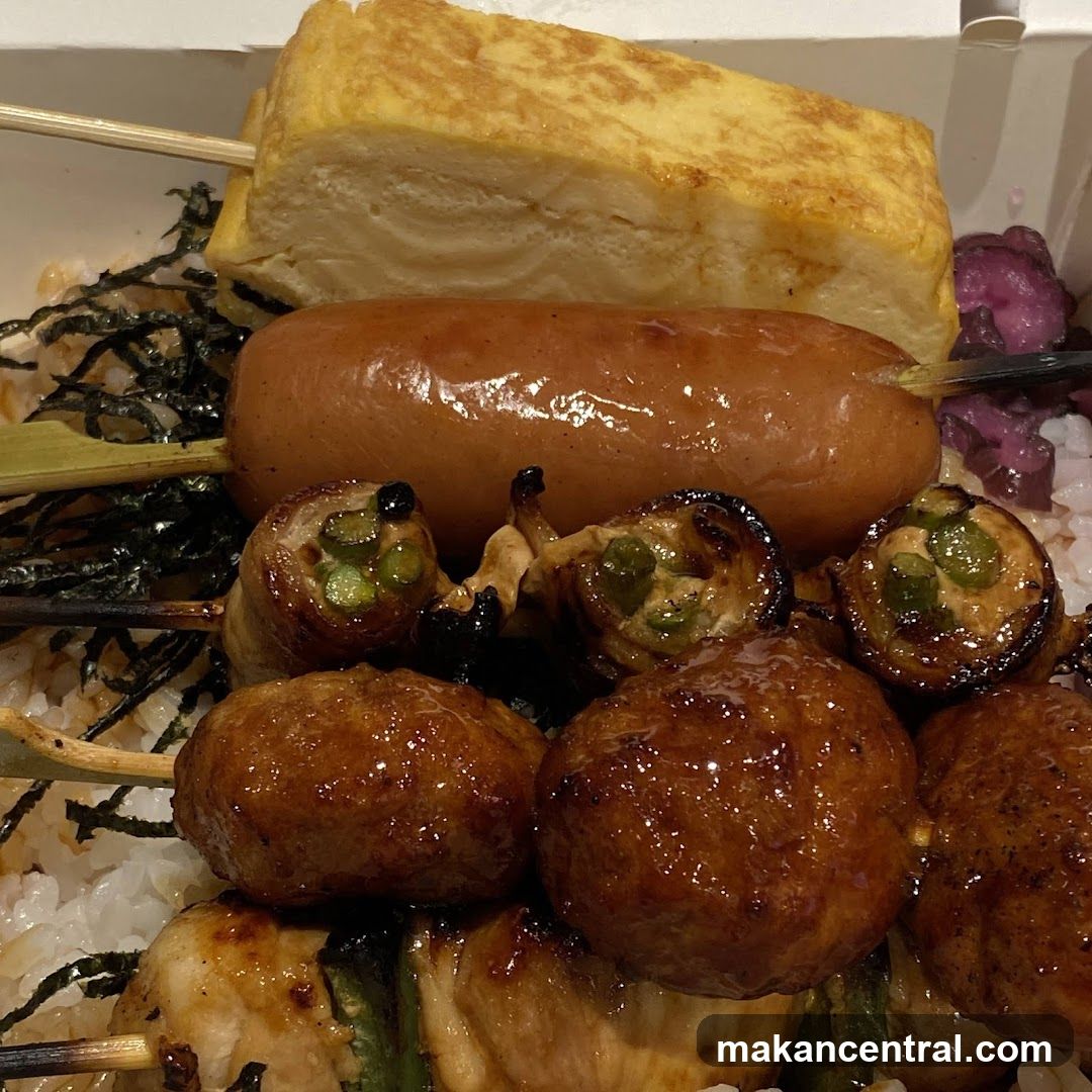 Bento Box with Skewers