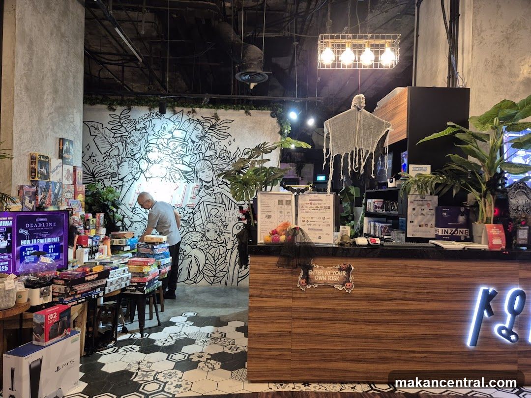 Board Game Cafe Interior