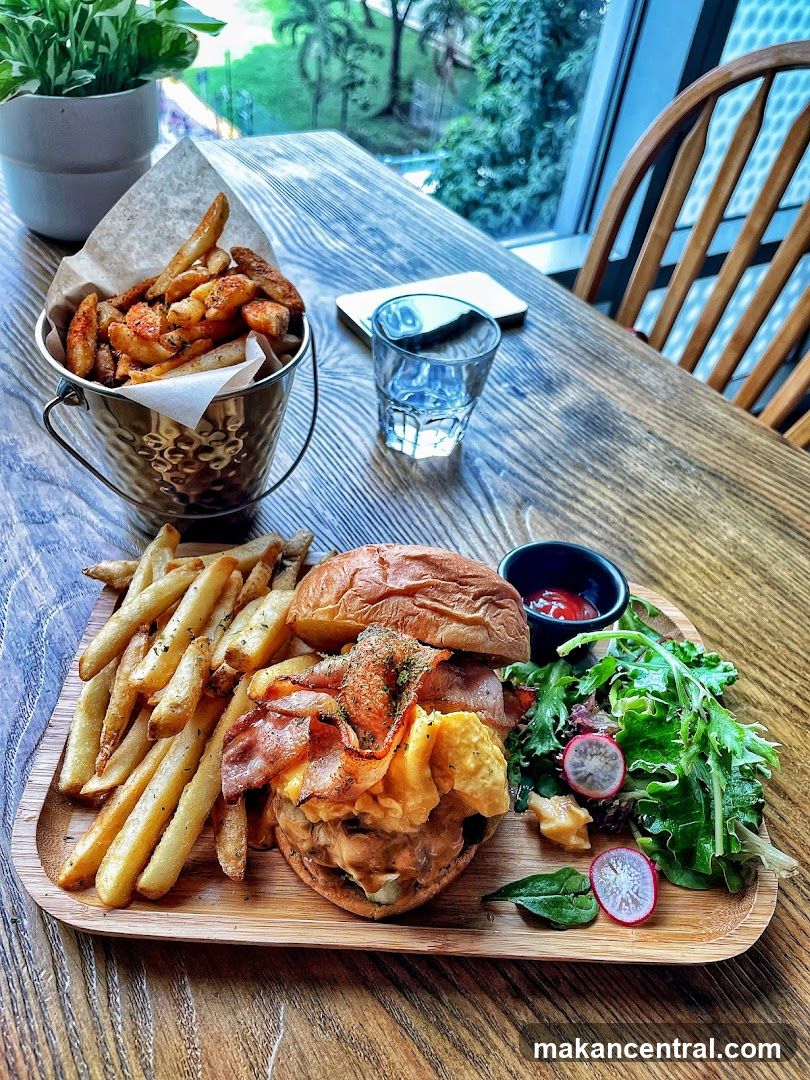 Burger and Fries