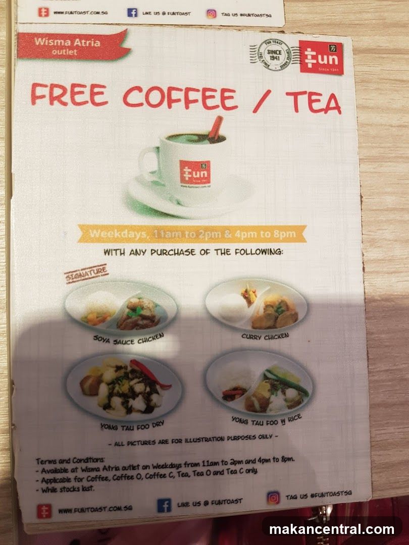 Free Coffee/Tea Promotion