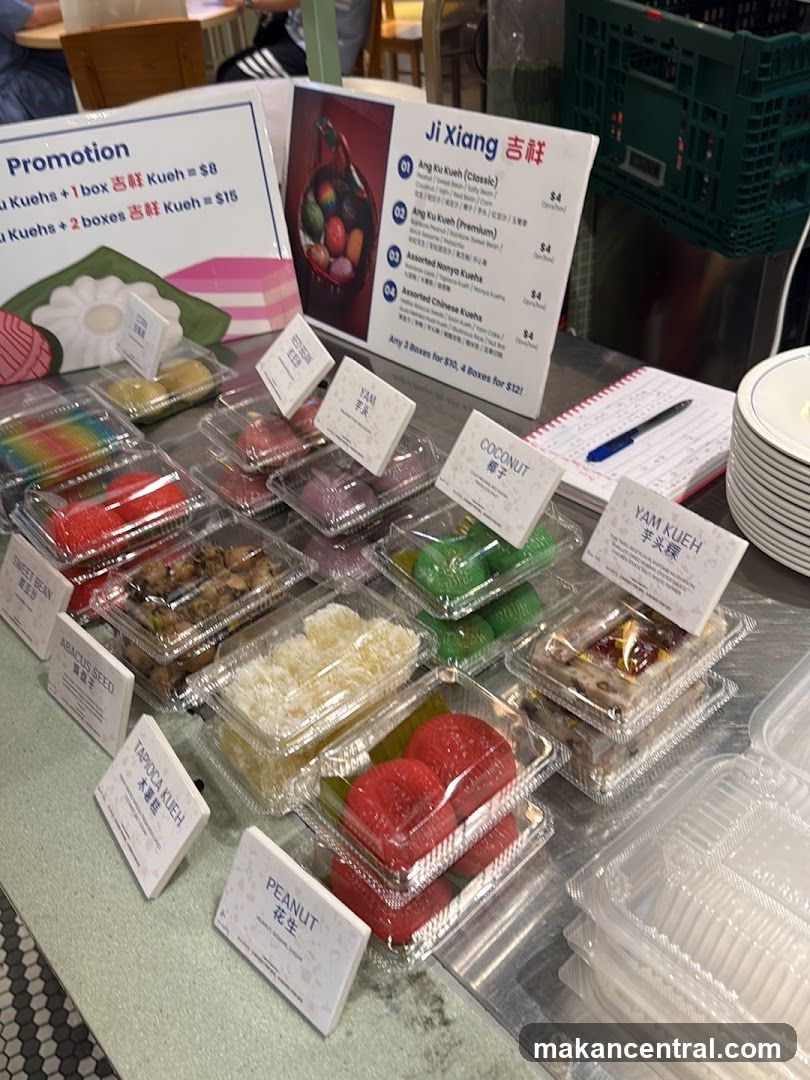 Assorted Kuehs and Promotion
