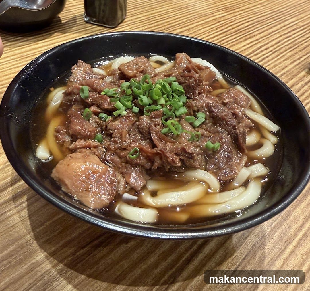 Beef Udon Noodles