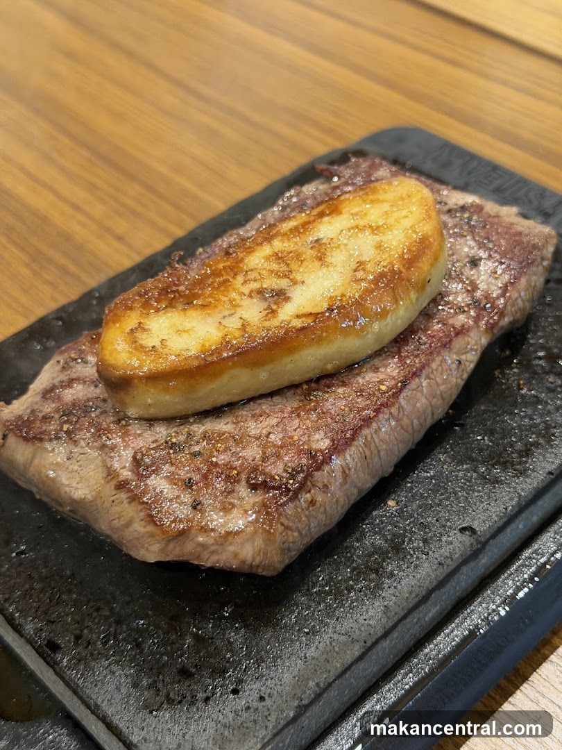 Steak with Foie Gras