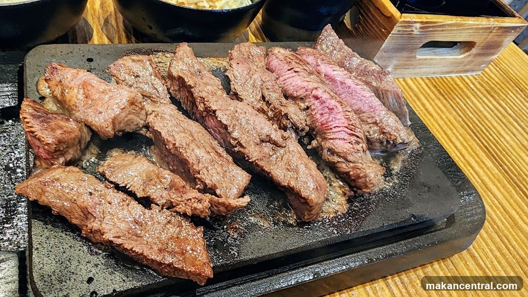 Steak on a Hot Stone