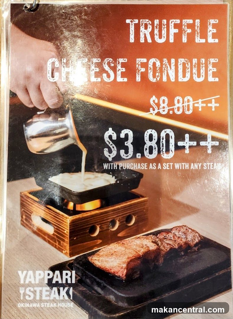 Truffle Cheese Fondue