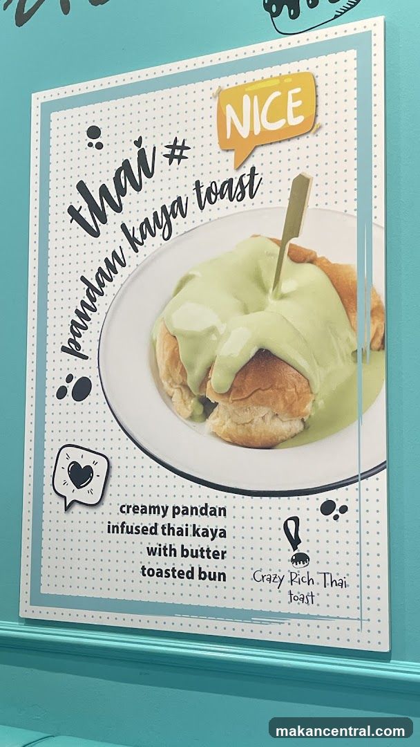 Thai Pandan Kaya Toast