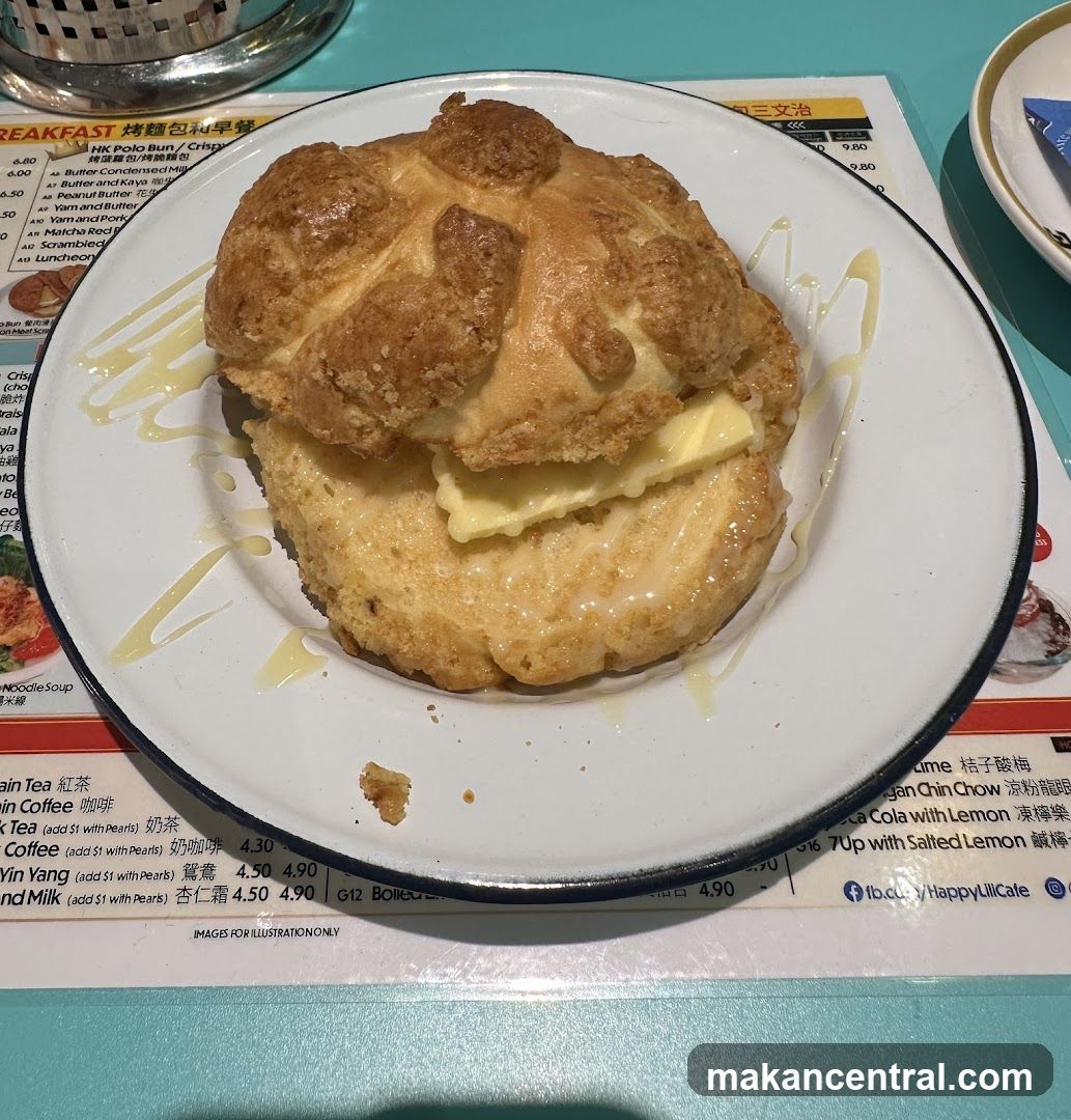 Pineapple Bun with Butter