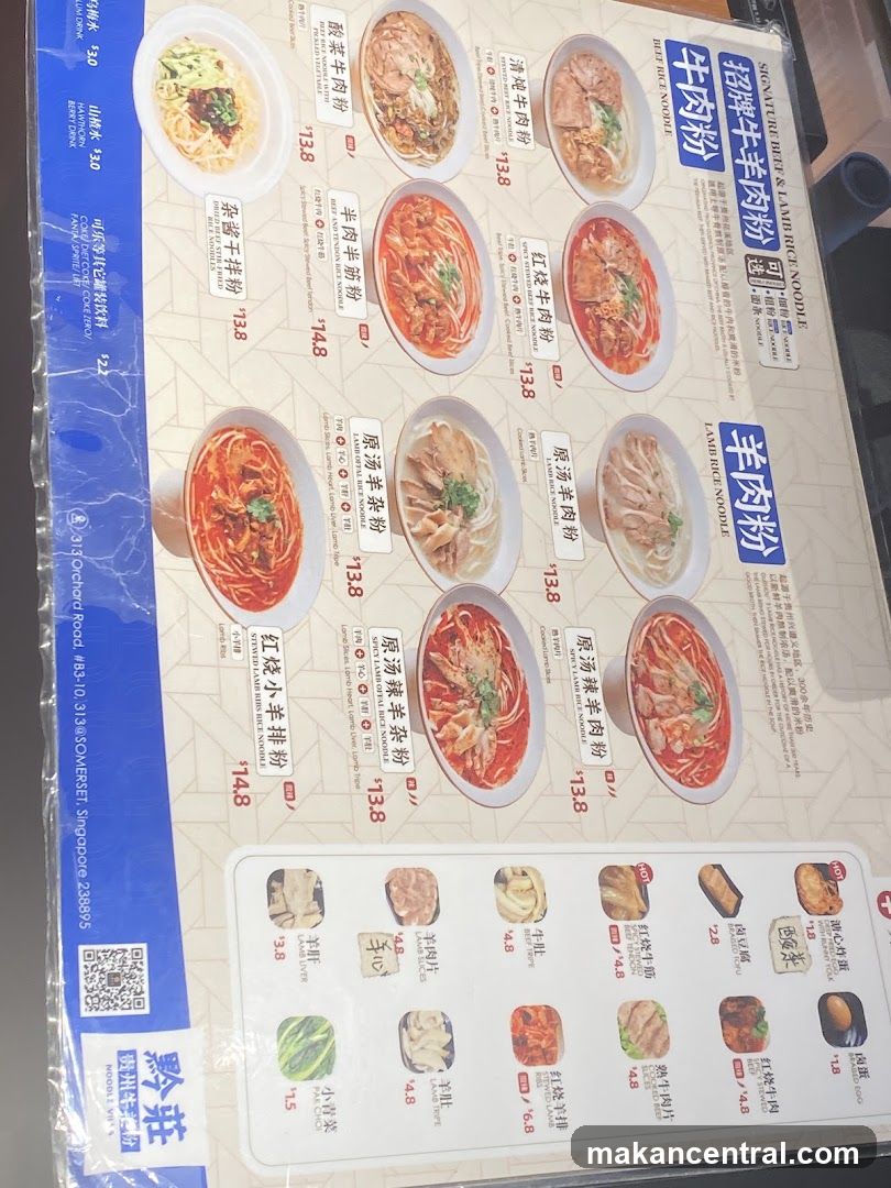 Noodle Villa Menu