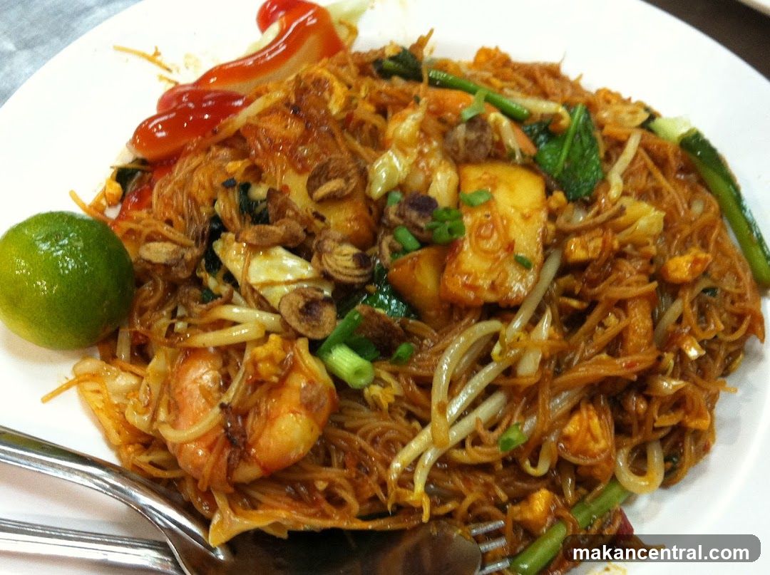 Noodles with Shrimp and Lime