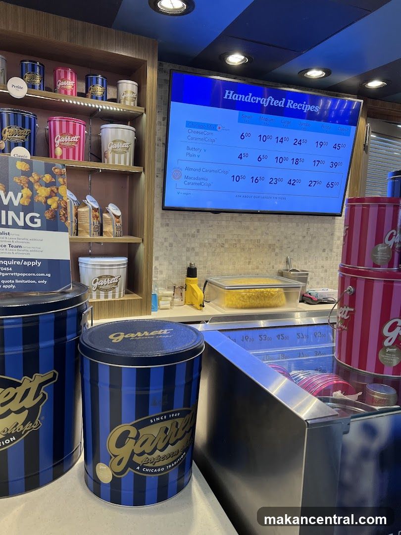 Garrett Popcorn Shops Display