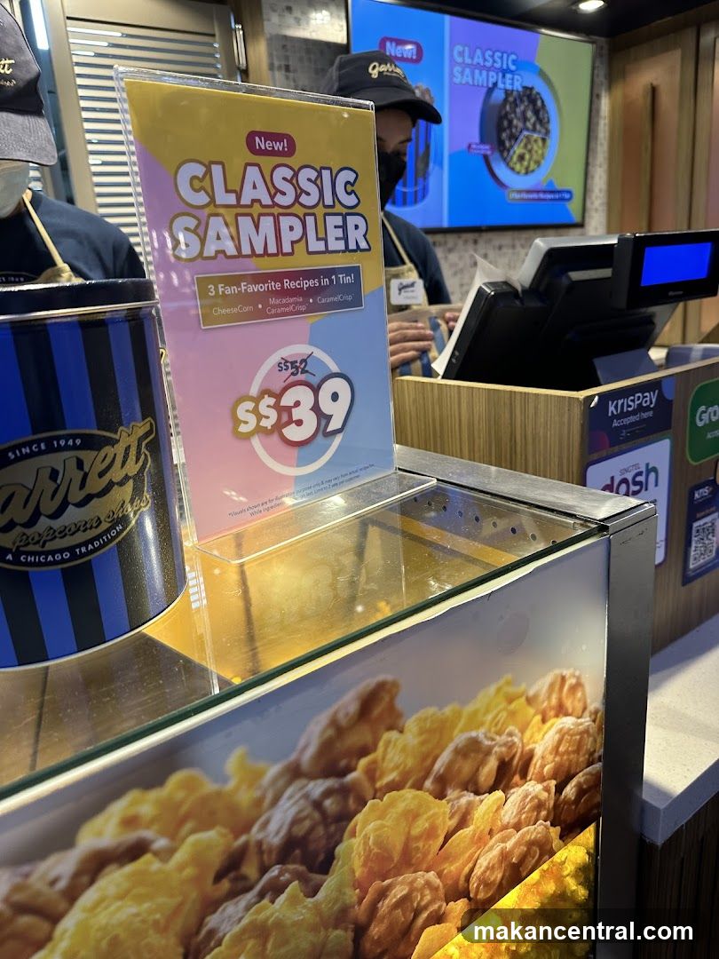 Garrett Popcorn Shops Classic Sampler Promotion