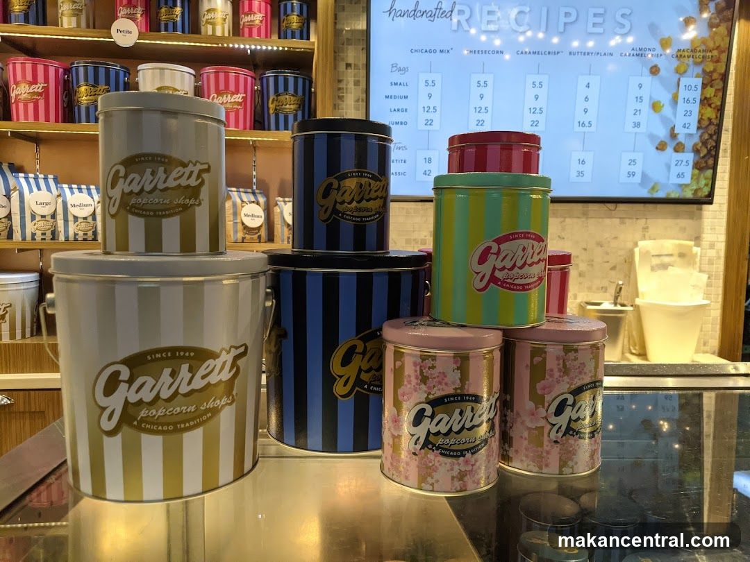 Garrett Popcorn Shops Display
