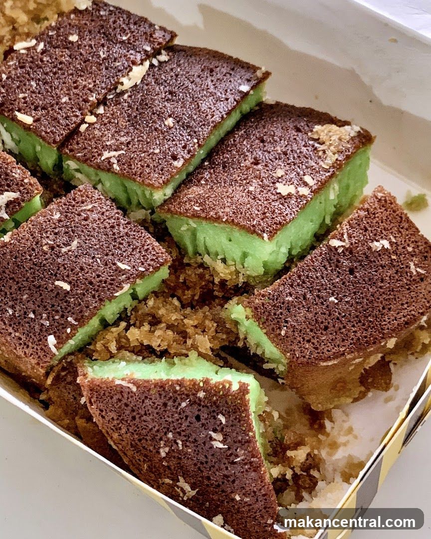 Kueh Dadar Slices