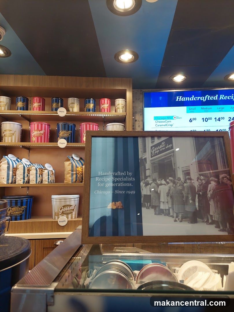 Garrett Popcorn Shop Interior