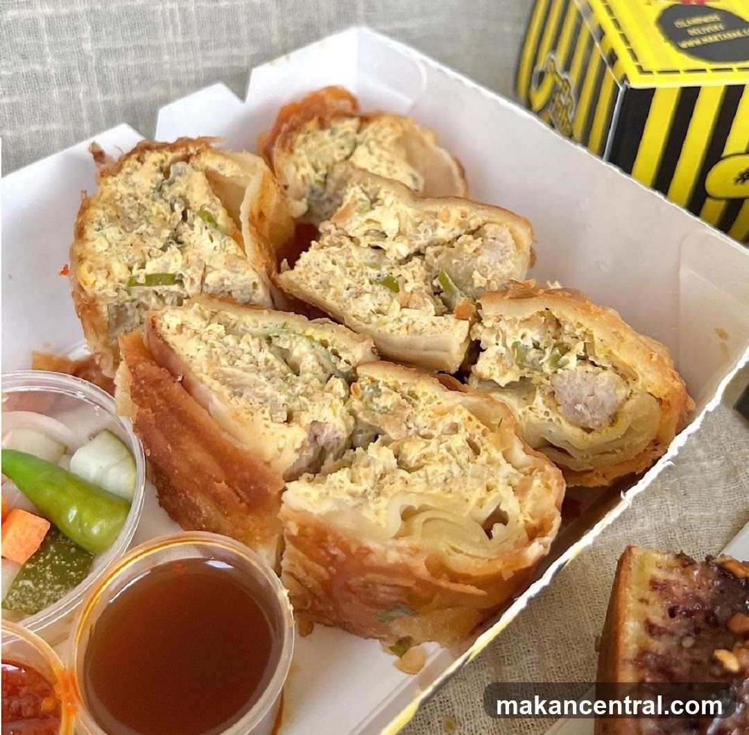 Savory Pastries with Dipping Sauce