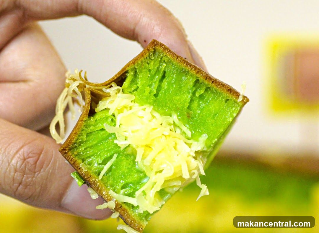 Pandan Martabak with Cheese