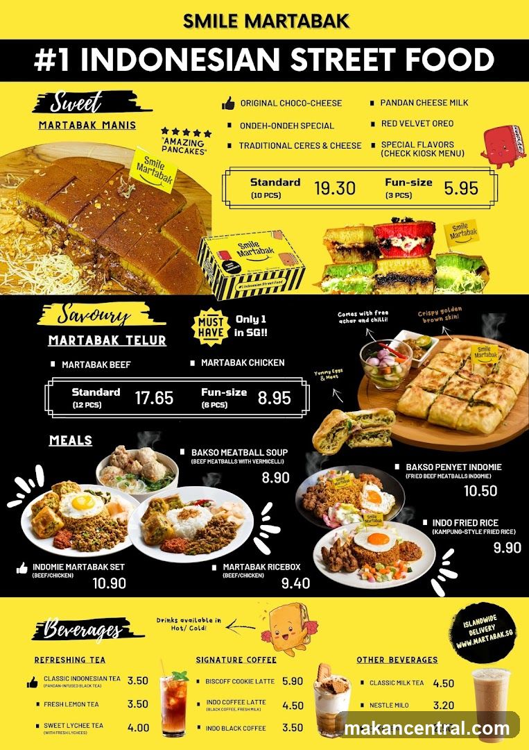 SMILE MARTABAK #1 INDONESIAN STREET FOOD