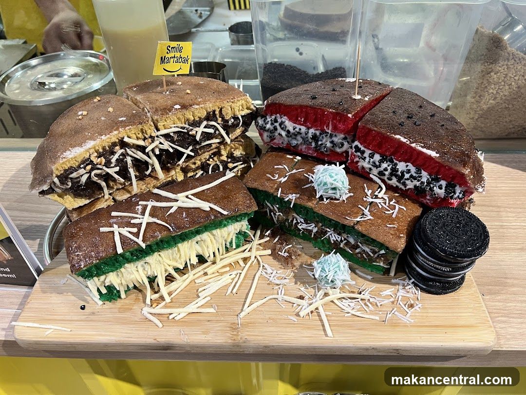 Assortment of Martabak