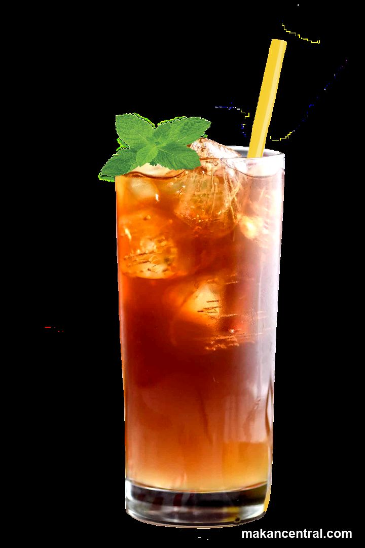Iced Tea with Mint