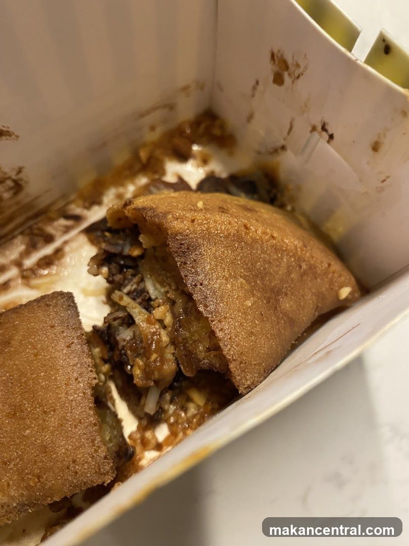 Savory Pancake in Container