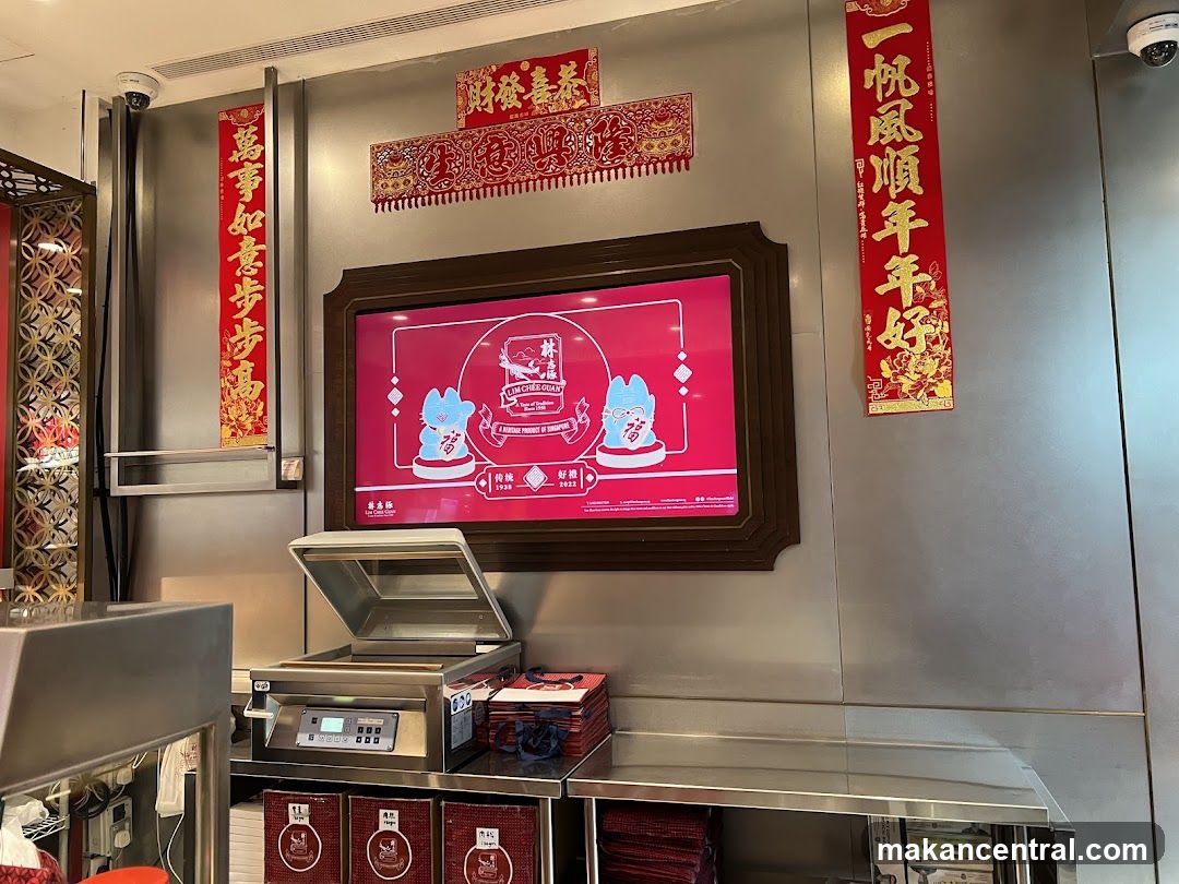 Restaurant Interior with Festive Decorations