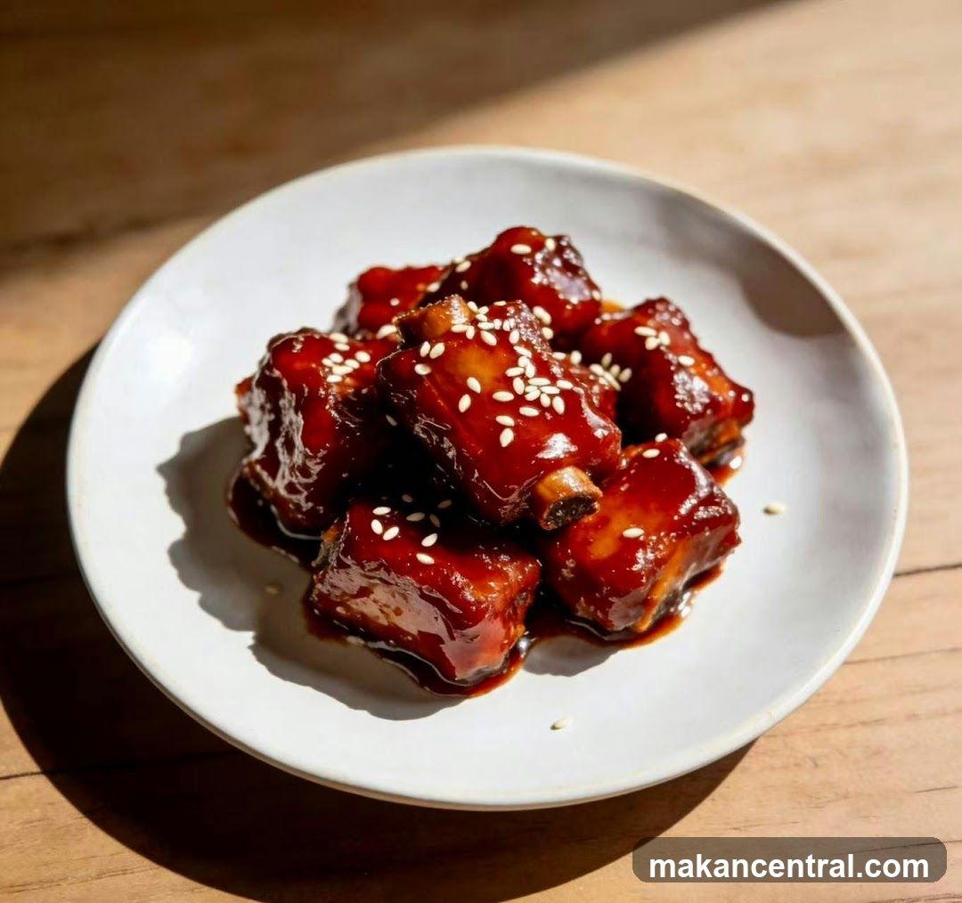 Sticky Glazed Ribs