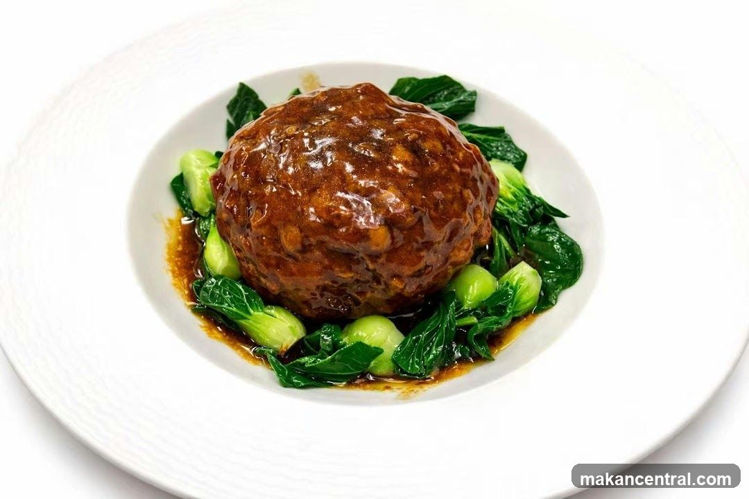 Meatball with Bok Choy