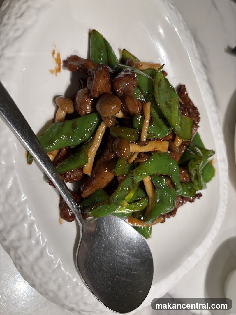 Beef and Mushroom Stir-fry