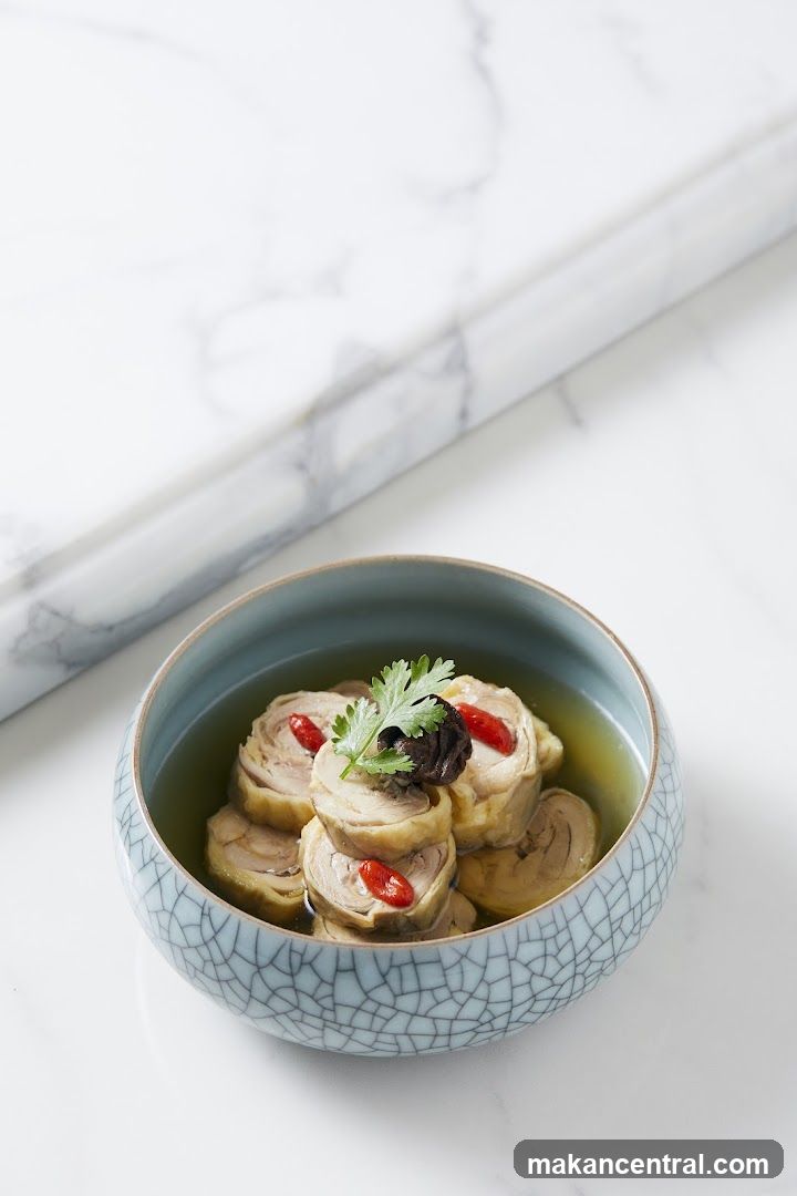 Rolled Chicken Dish