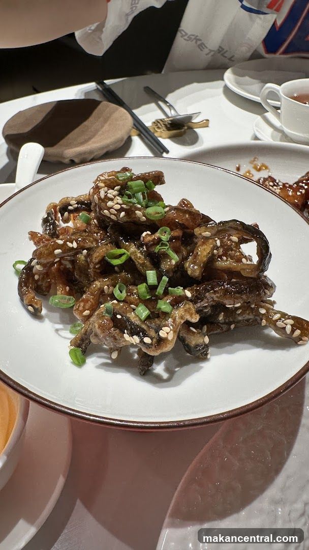 Crispy Fried Eggplant with Sesame Seeds