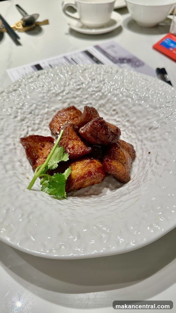 Gourmet Dish with Garnish