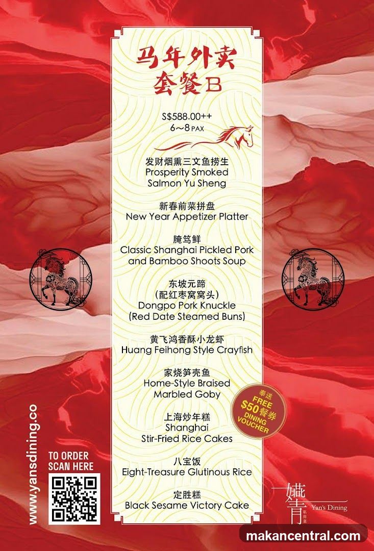 New Year Takeaway Set B