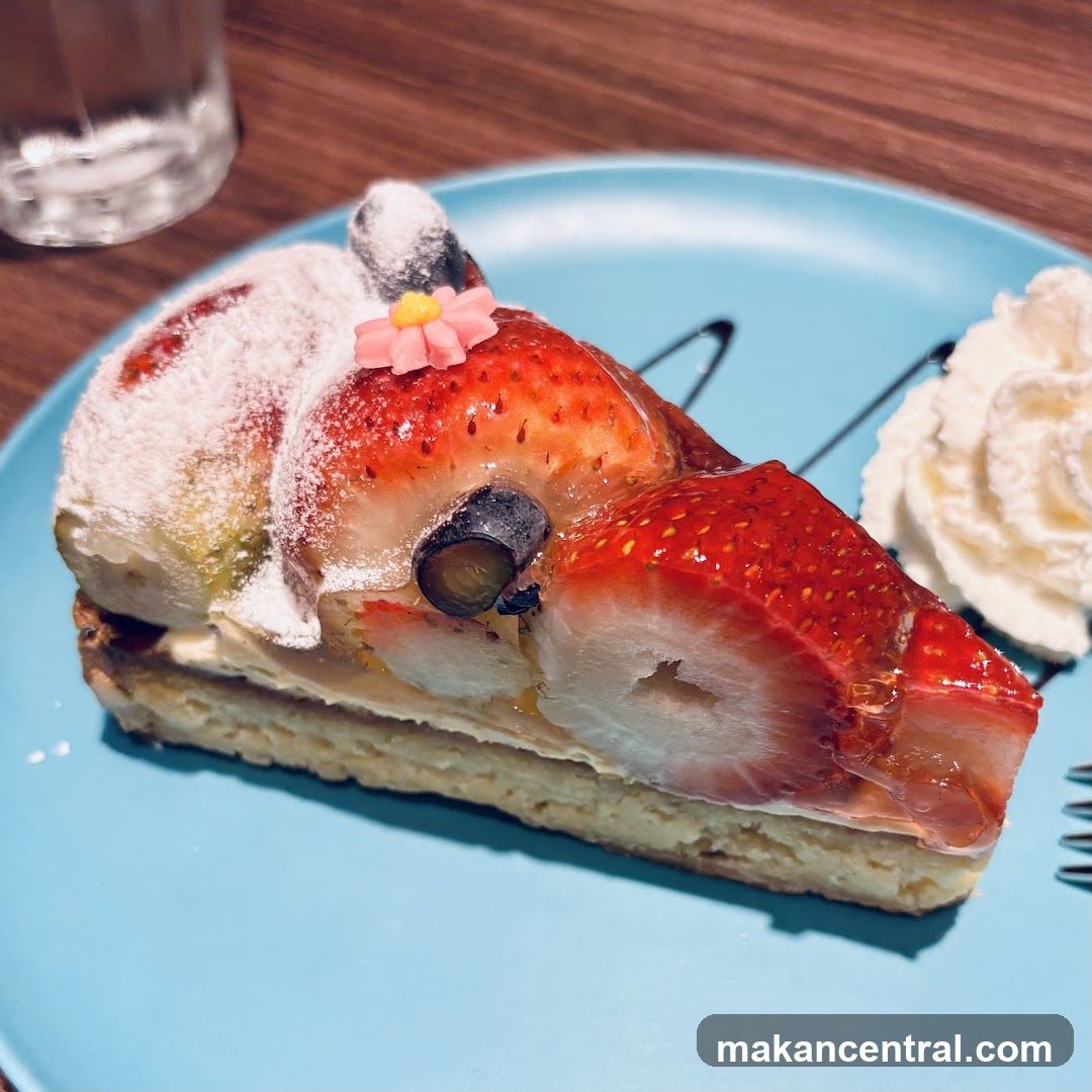 Strawberry Tart Slice