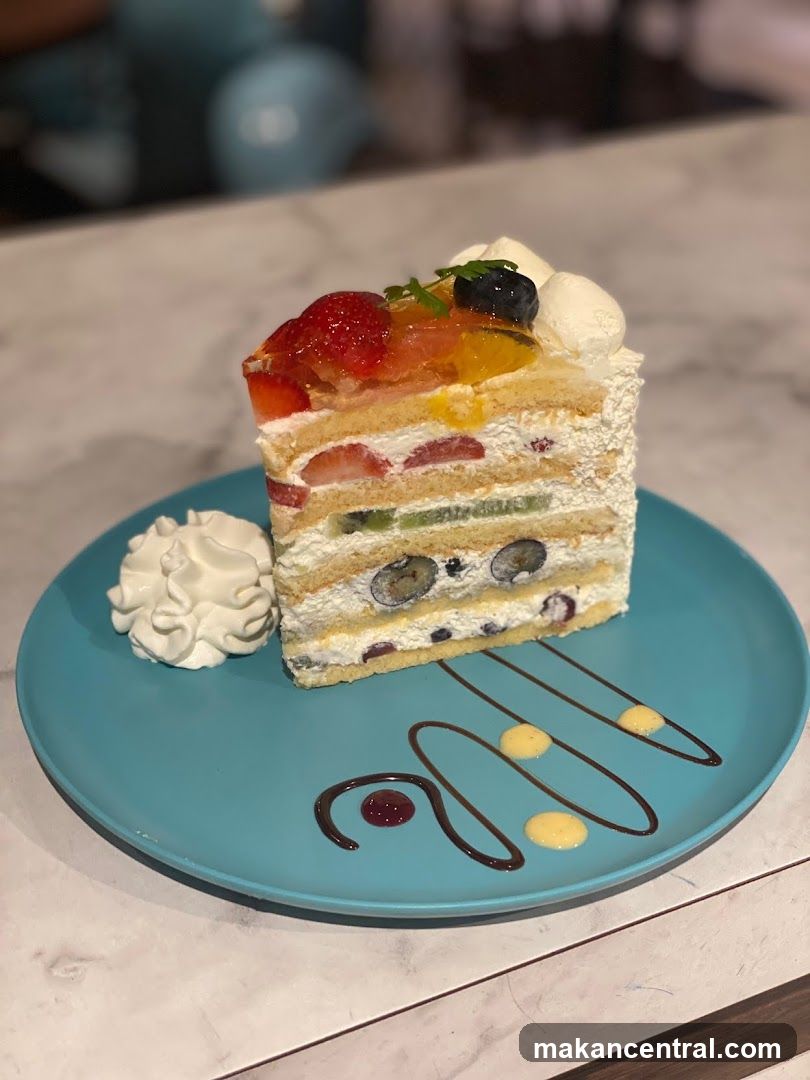 Slice of Fruit Cake