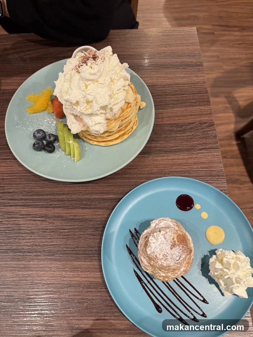Desserts on Plates