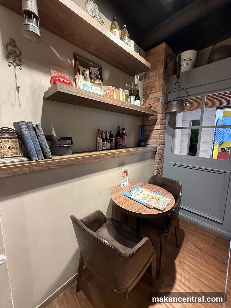 Cozy Cafe Seating Area