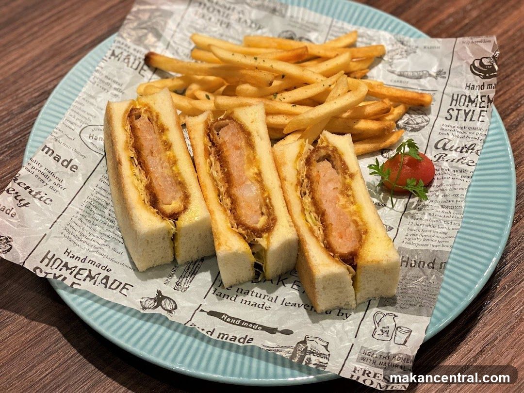 Katsu Sandwich with Fries