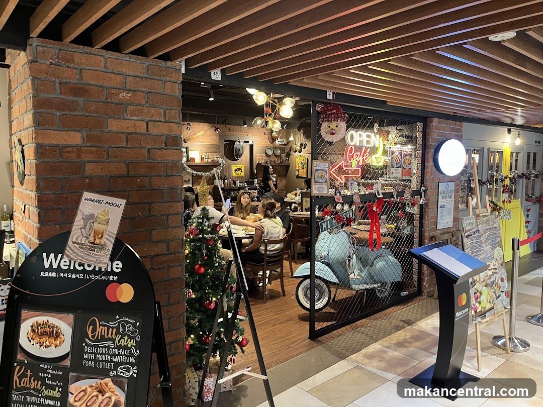 Cafe Interior with Decorations