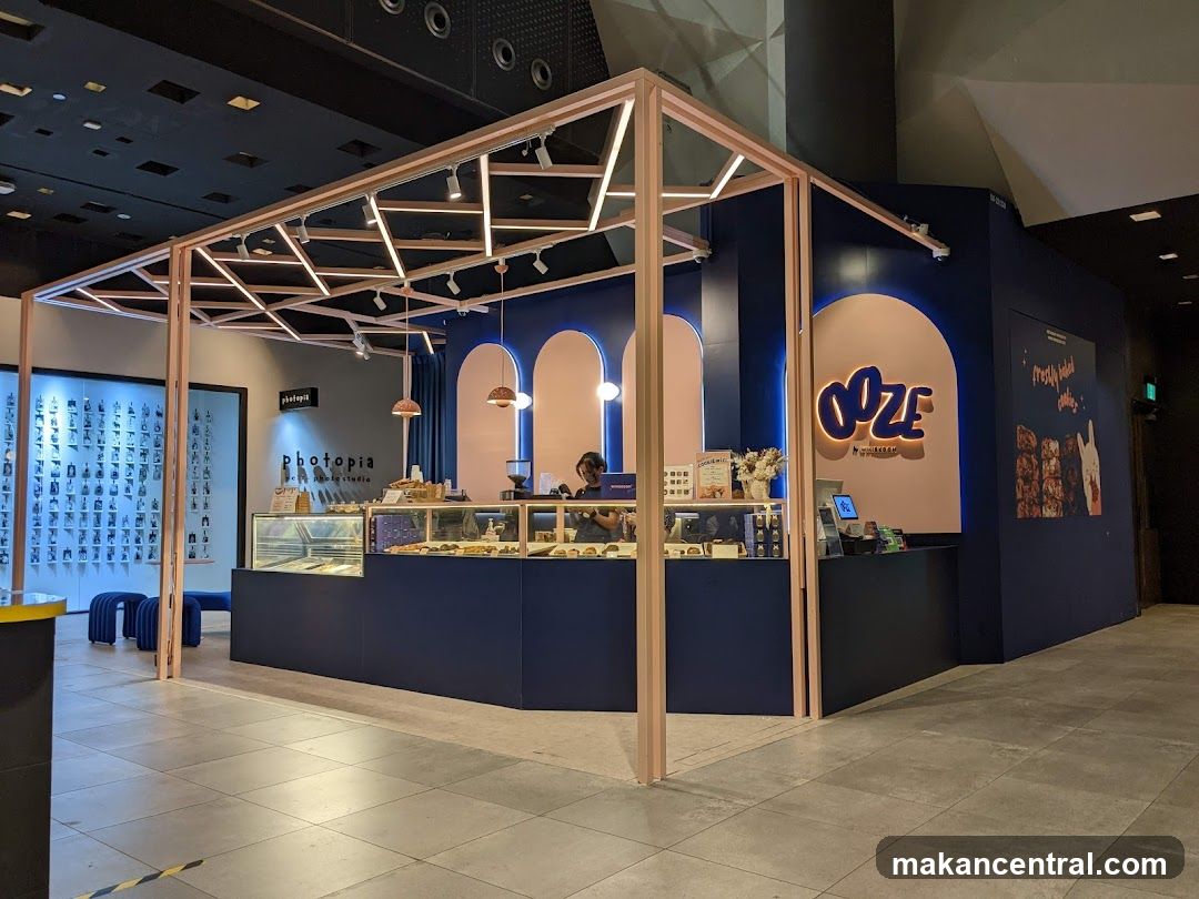 Dessert shop with a modern design