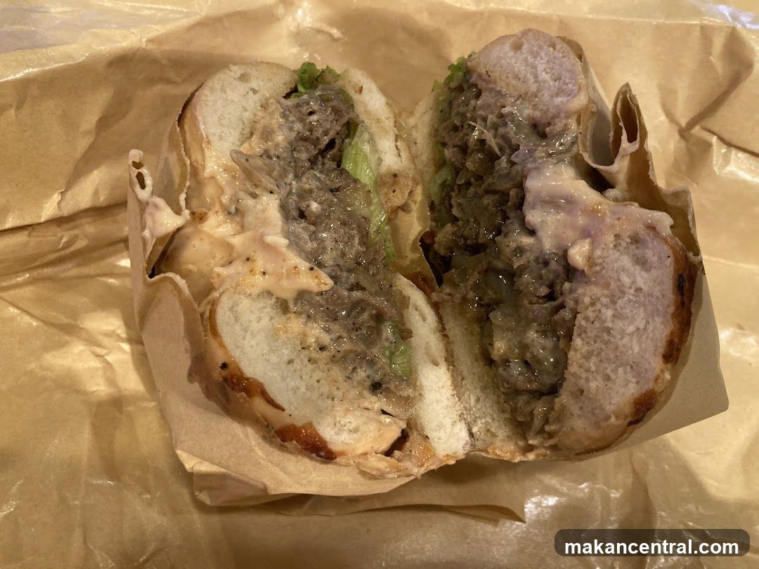 Half of a Sandwich