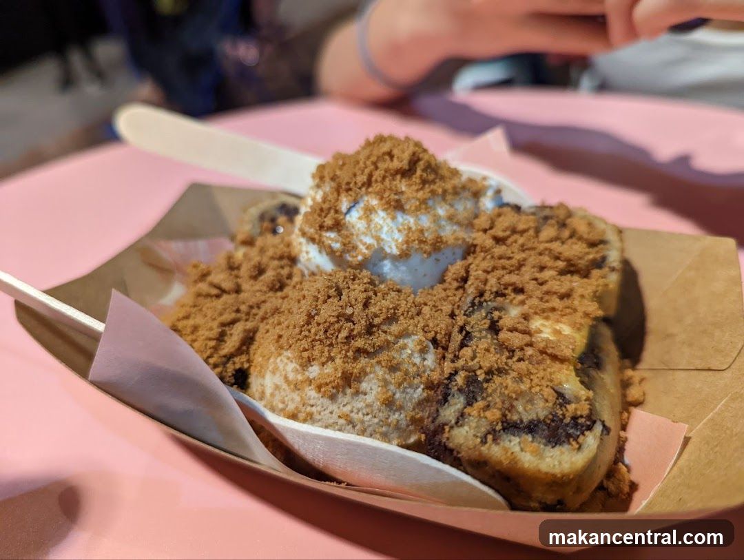 Dessert with Ice Cream