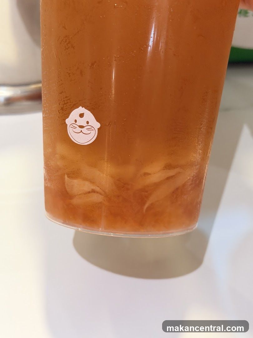 Beverage with Ice and Fruit