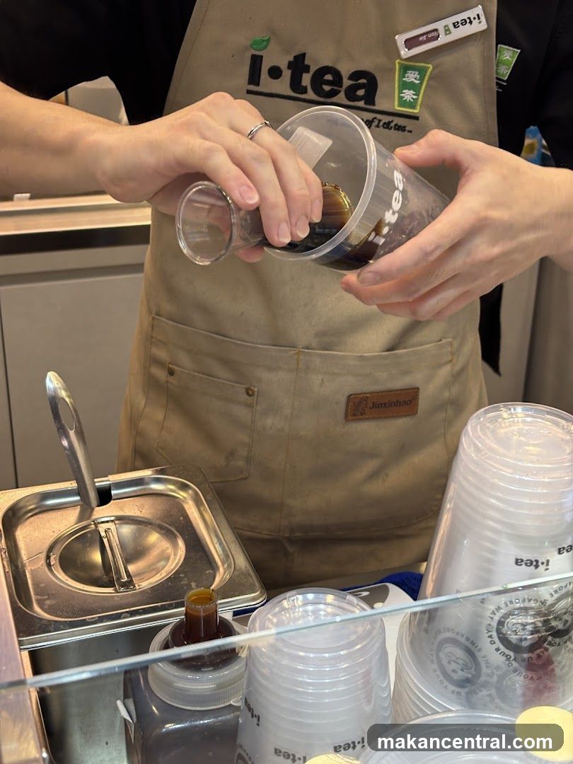 I-Tea Beverage Preparation