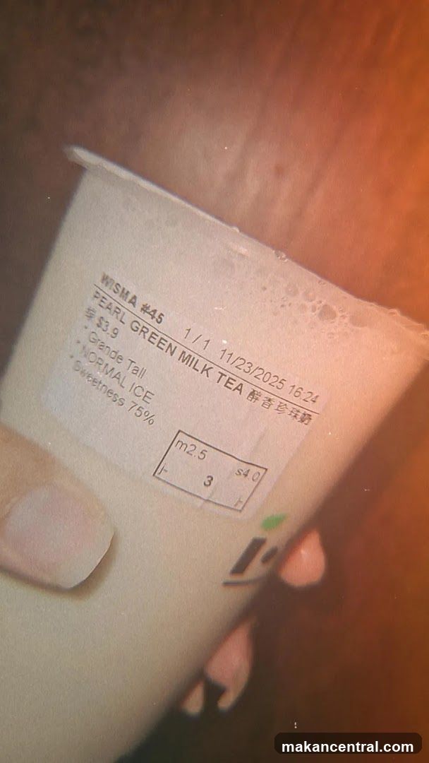 Pearl Green Milk Tea