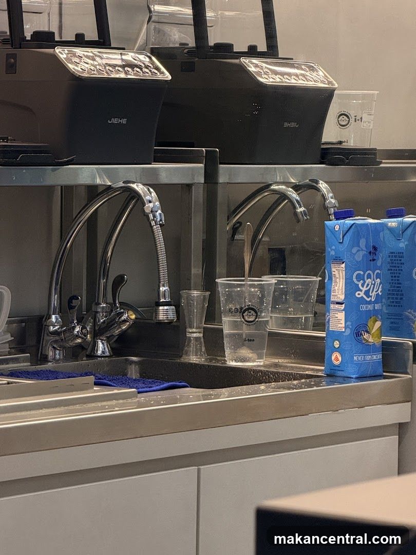 Beverage Preparation Area