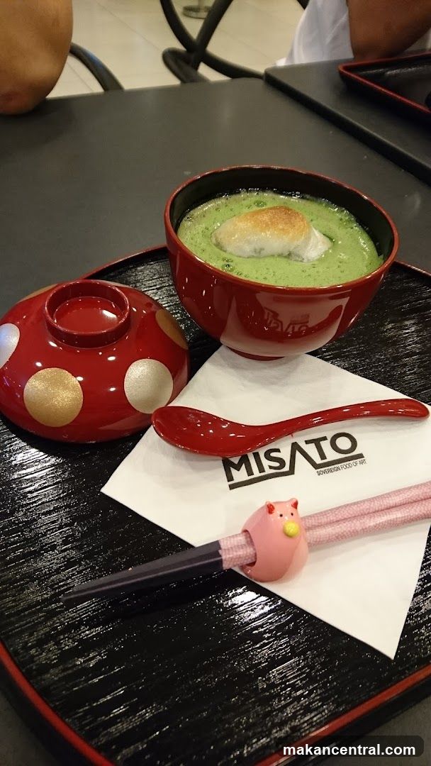 Dessert with Misato branding
