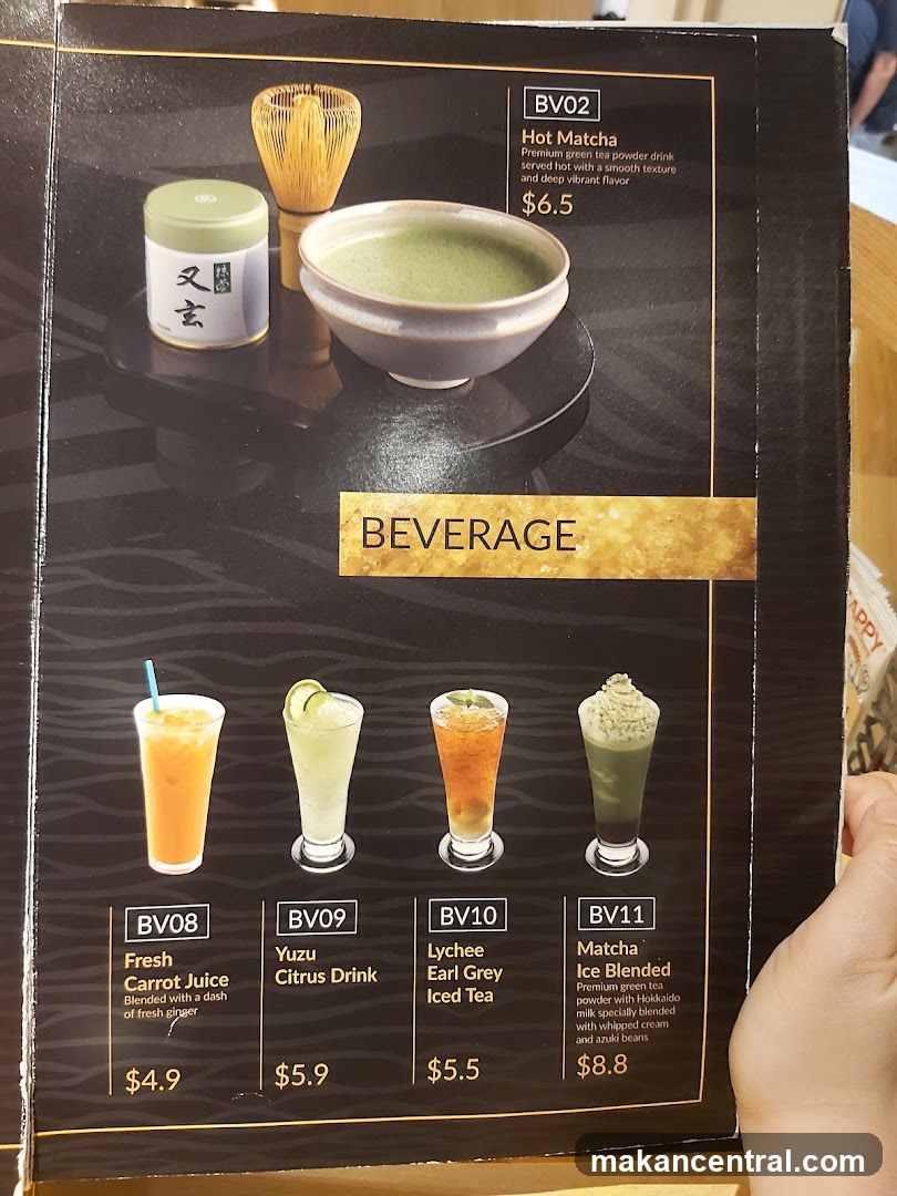 Beverage Menu